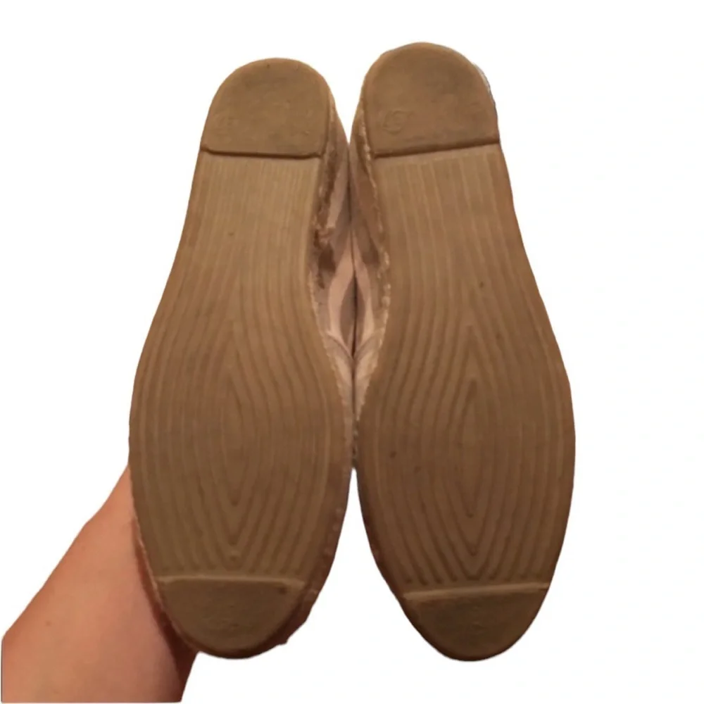 HUNTER ADLER STRIPED PREPPY SUMMER VACATION ESPADRILLE SLIPON SHOES 7